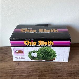 Chia Pet Chia Sloth Water and Grow Planter New from urban outfitters
